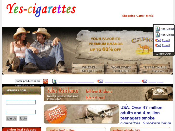 www.yes-cigarettes.com