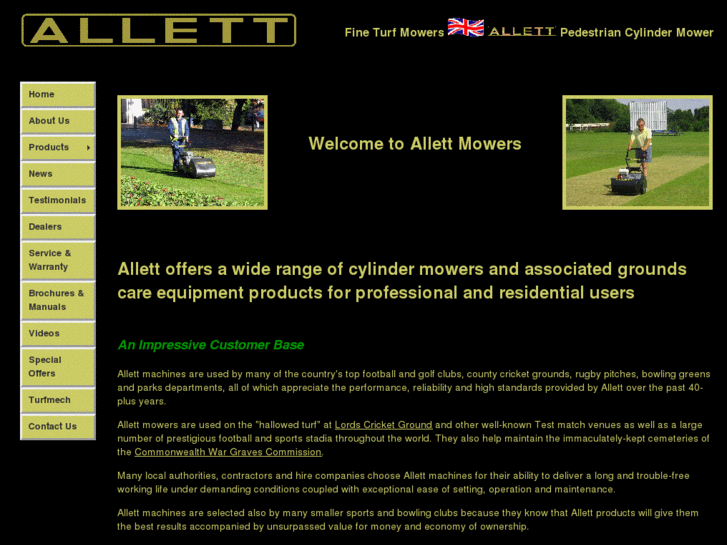 www.allett.co.uk