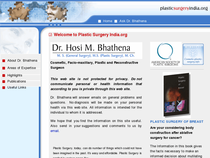 www.plasticsurgeryindia.org