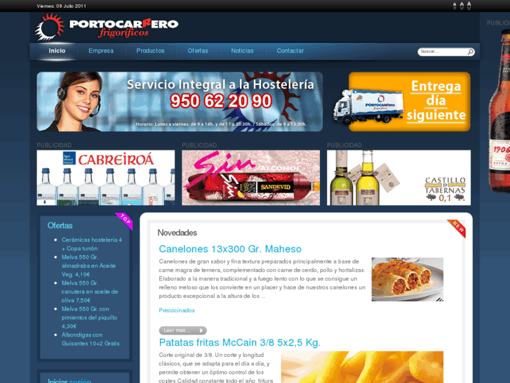 www.portocarreroalimentacion.com