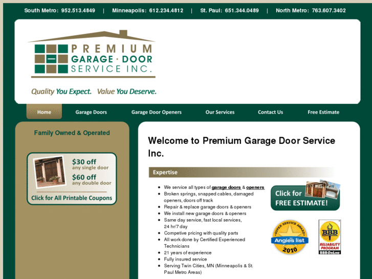 www.premiumgaragedoorservice.com