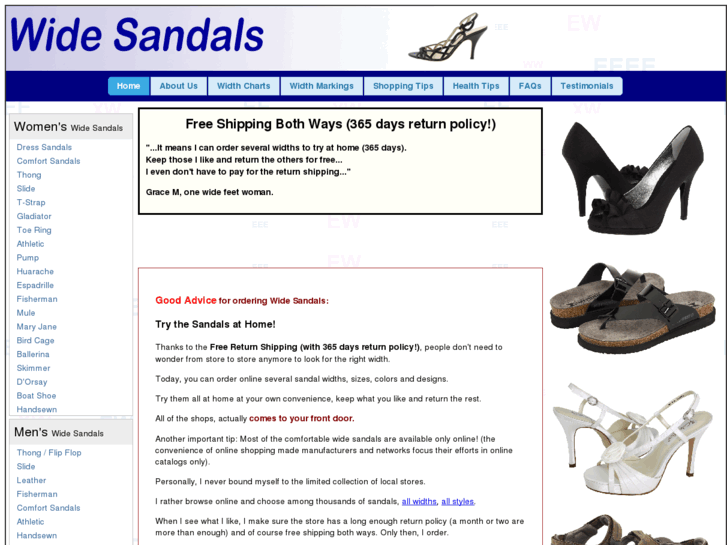 www.wide-sandals.com