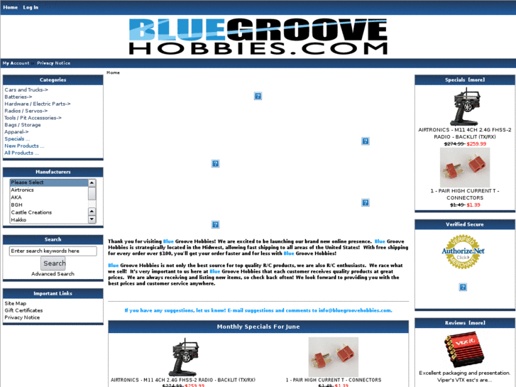 www.bluegroovehobbies.com