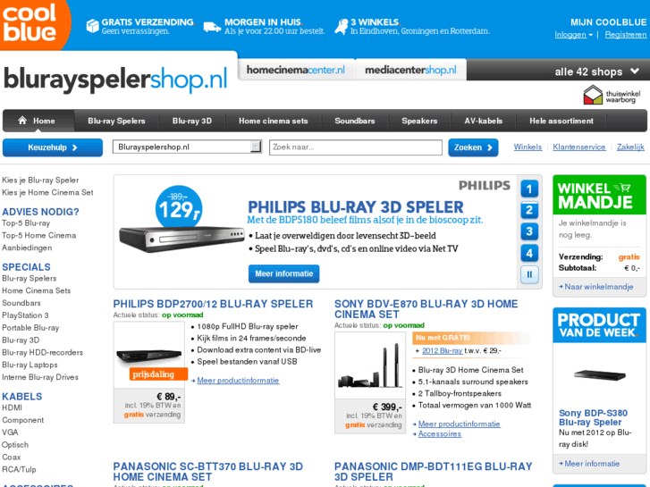 www.blurayspelershop.nl