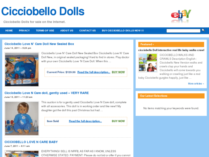 www.cicciobellodolls.com