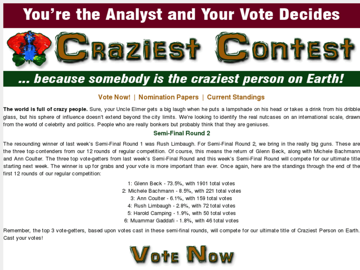 www.craziestcontest.com