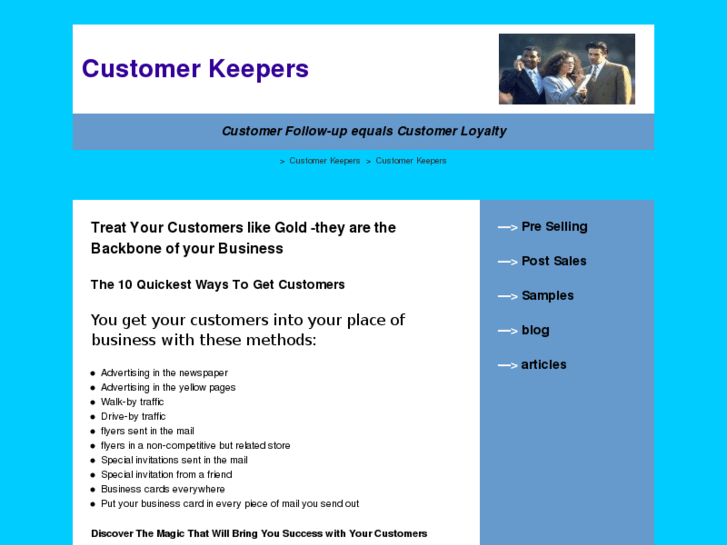 www.customer-keepers.com