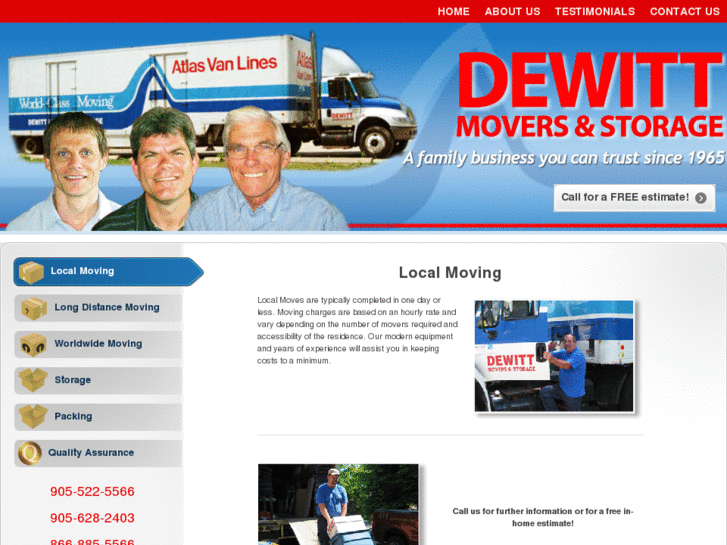 www.dewittmovers.com