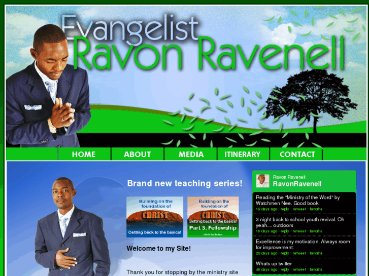 www.evangelistravenell.com