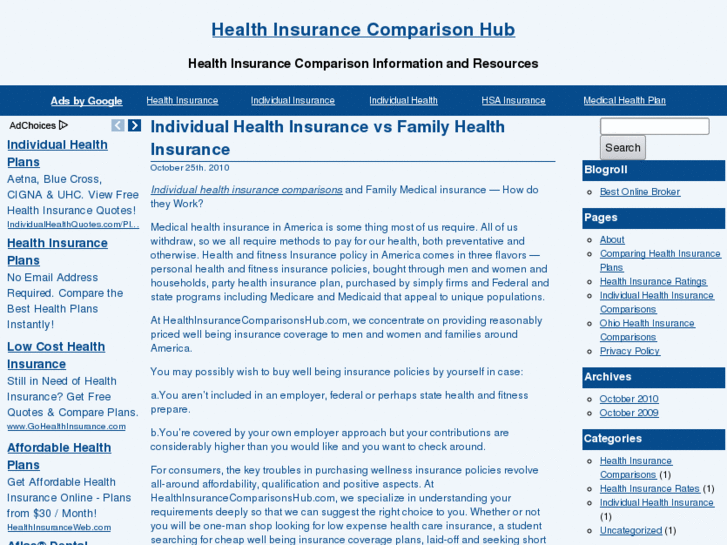 www.healthinsurancecomparisonshub.com