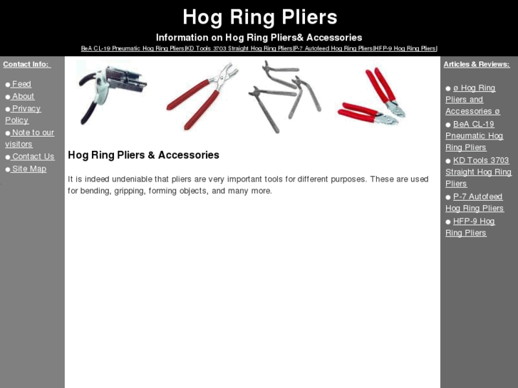 www.hogringpliersshop.com