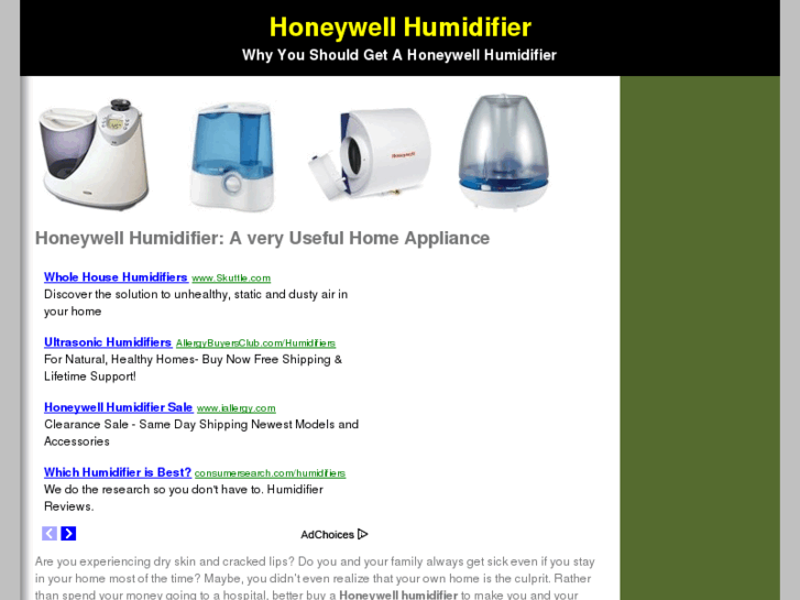 www.honeywellhumidifier.info