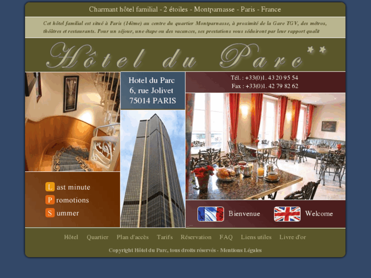 www.hotel-parc-paris.com