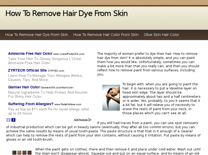 www.howtoremovehairdyefromskin.info