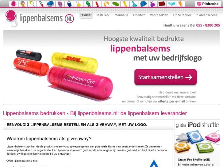 www.lippenbalsems.nl