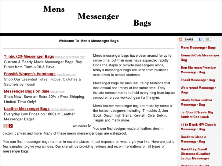 www.mensmessengerbags.com