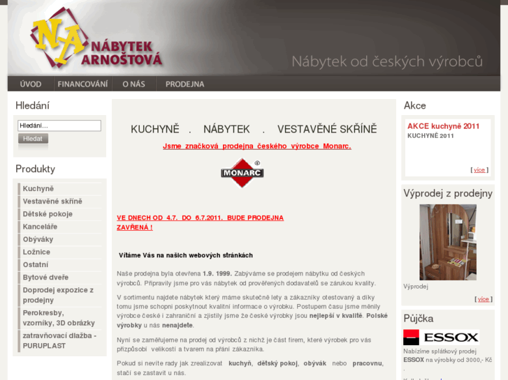 www.nabytek-arnostova.cz