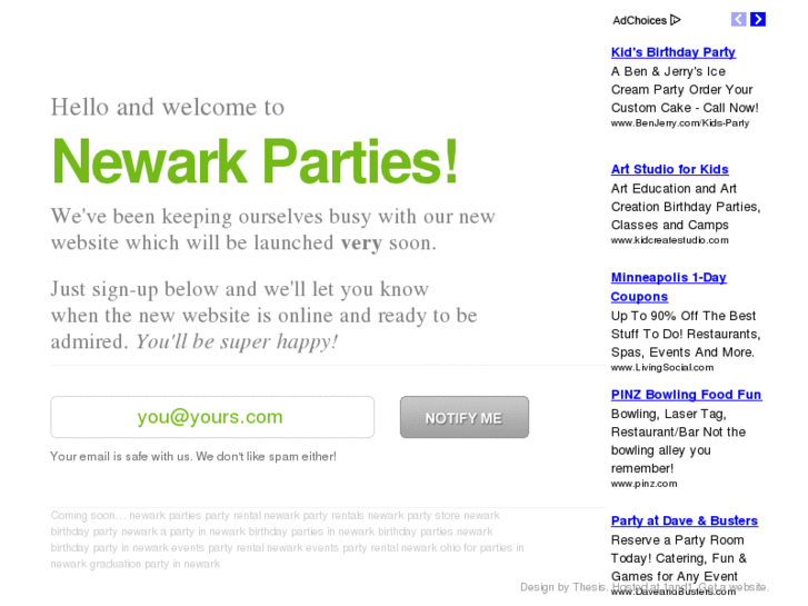 www.newarkparties.com