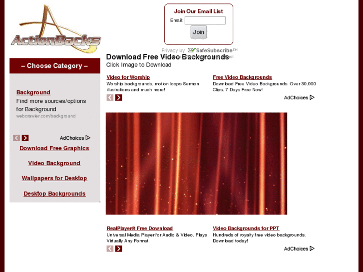 www.videobackground.us
