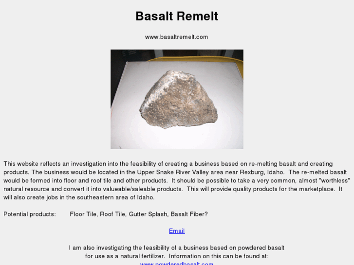www.basaltremelt.com