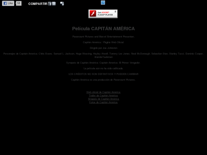 www.capitanamerica-lapelicula.es