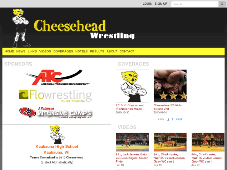 www.cheeseheadwrestling.com