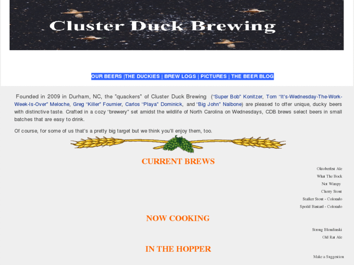 www.clusterduckbrewing.net