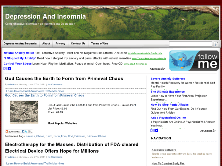 www.depressionandinsomnia.org
