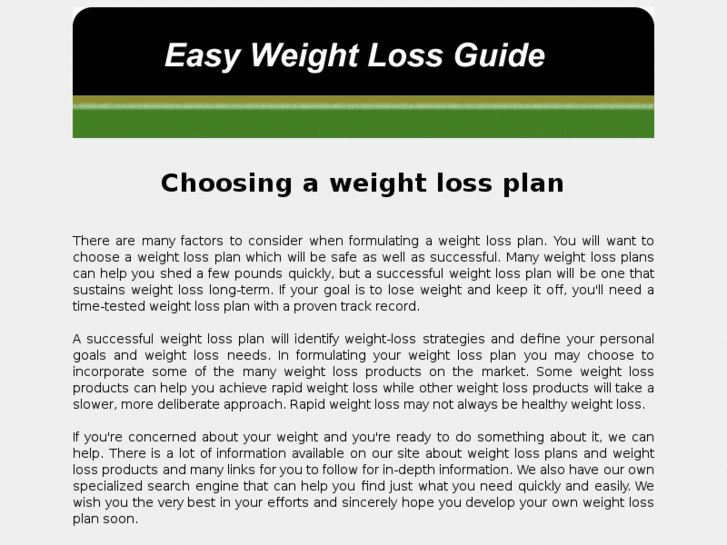 www.easyweightlossguide.com