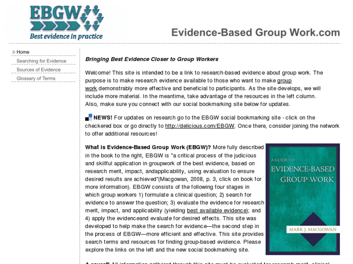 www.evidencebasedgroupwork.org