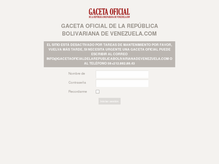 www.gacetaoficialdelarepublicabolivarianadevenezuela.com