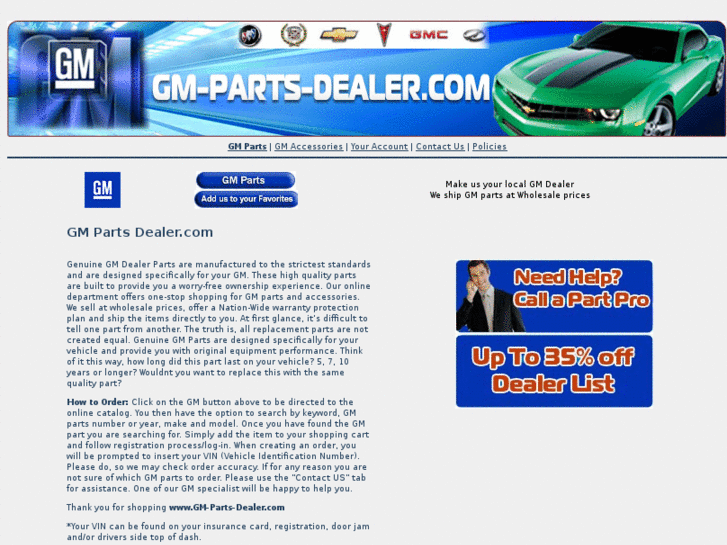 www.gm-parts-dealer.com