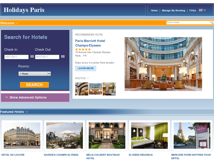 www.holidaysparis.com