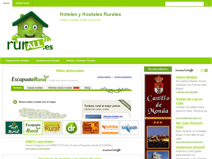 www.hotelesyhostales.com.es