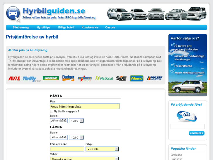 www.hyrbilguiden.se