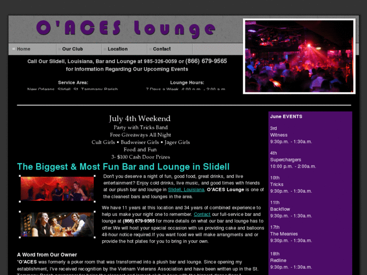 www.oaceslounge.com