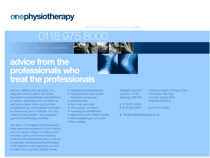 www.onephysiotherapy.com