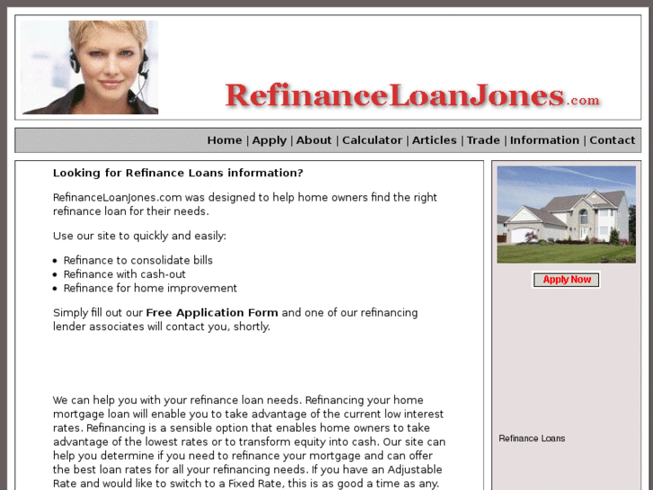 www.refinanceloanjones.com