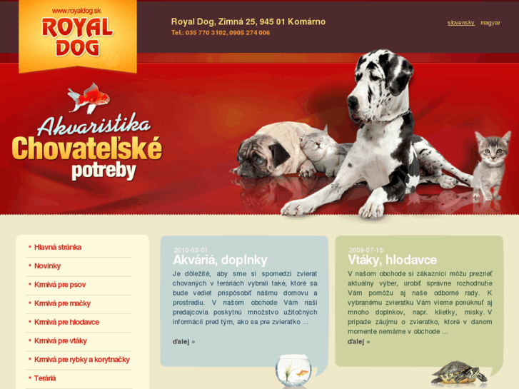 www.royaldog.sk