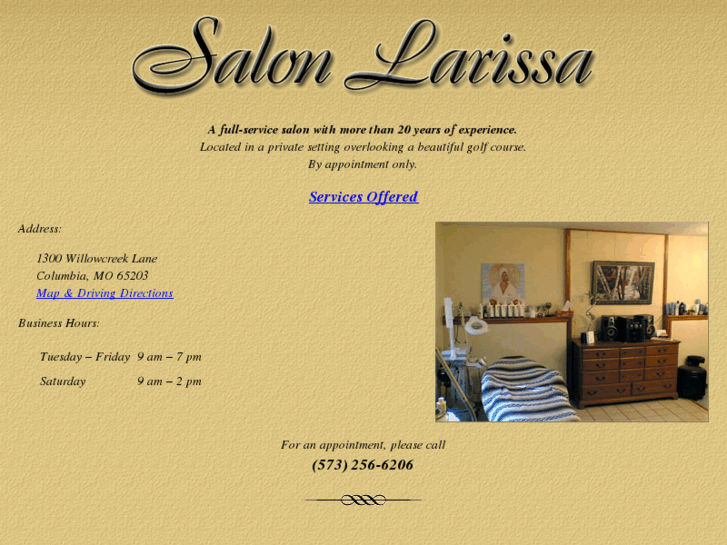 www.salonlarissa.com