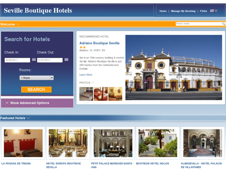 www.sevilleboutiquehotels.com