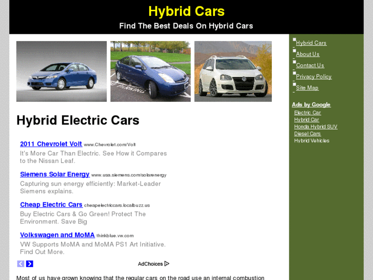 www.thehybridcarsguide.com