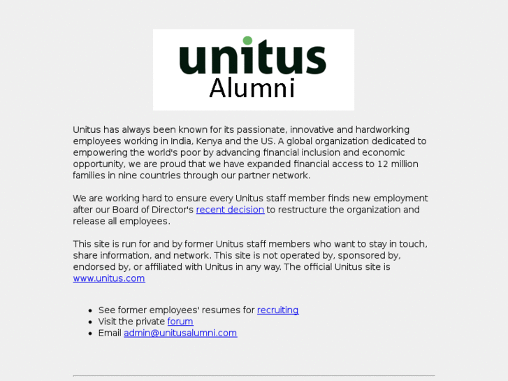 www.unitusalumni.com