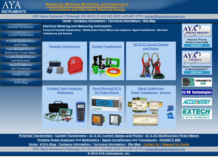 www.ayainstruments.com