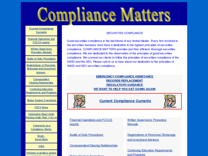 www.compliancemattersllc.biz