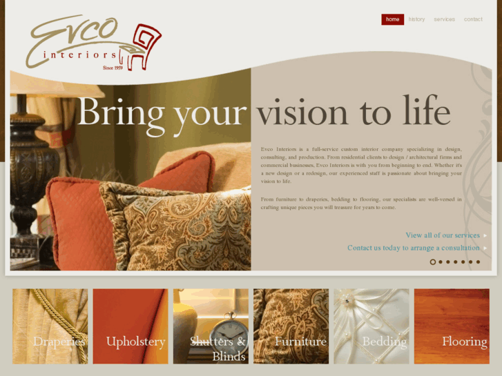 www.evcointeriors.com