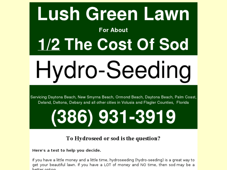 www.floridahydroseeding.com