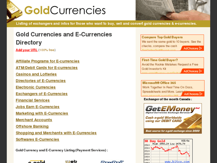 www.goldcurrencies.com