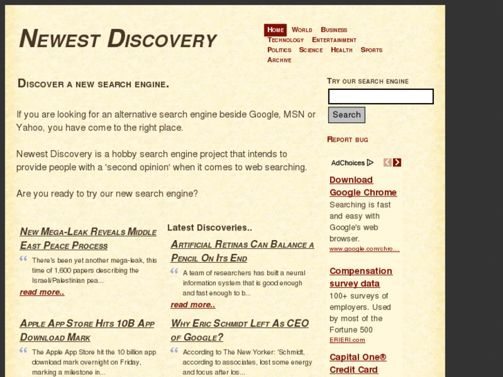 www.newestdiscovery.com