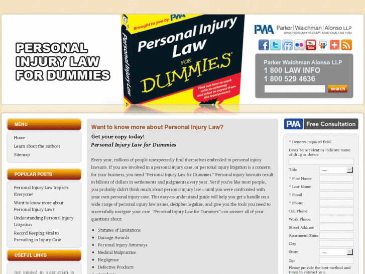 www.personalinjurylawdummies.com